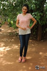Pragati Chourasiya at Basthi Movie Show Press Meet